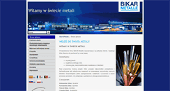 Desktop Screenshot of bikar-metale.pl